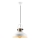 Suspension DODO 1xE27/40W/230V blanche/bronze
