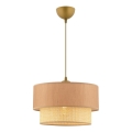 Suspension ECHO 1xE27/60W/230V beige