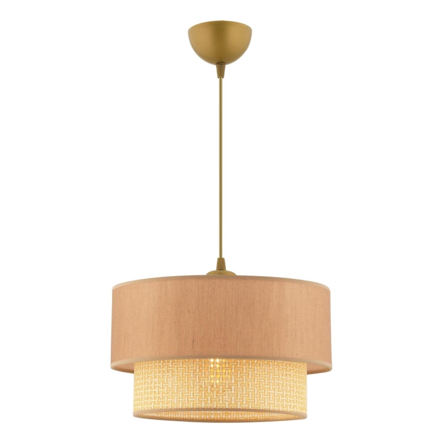 Suspension ECHO 1xE27/60W/230V beige