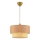 Suspension ECHO 1xE27/60W/230V beige