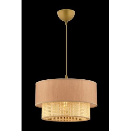 Suspension ECHO 1xE27/60W/230V beige