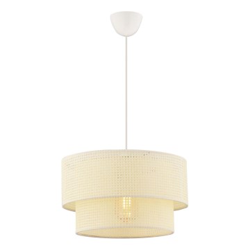 Suspension ECHO 1xE27/60W/230V crème