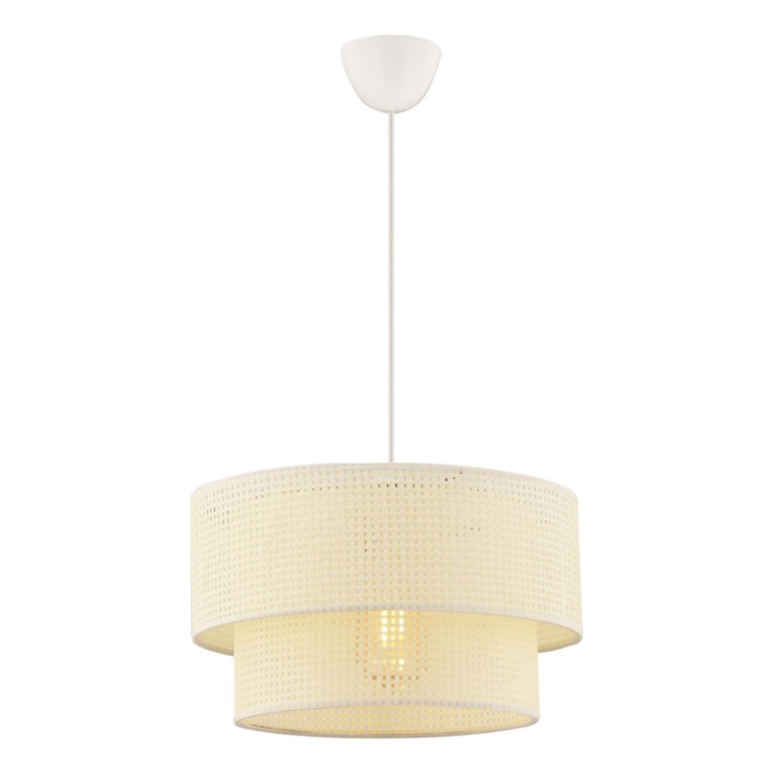 Suspension ECHO 1xE27/60W/230V crème