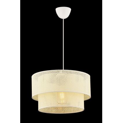 Suspension ECHO 1xE27/60W/230V crème