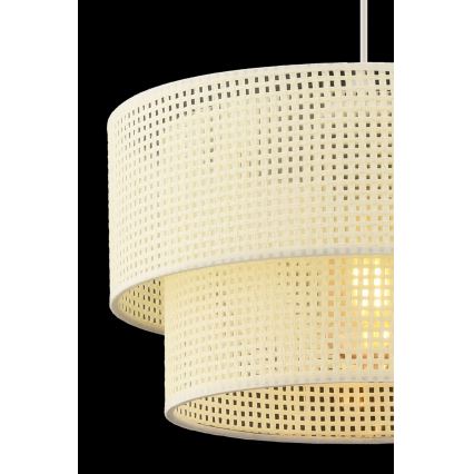 Suspension ECHO 1xE27/60W/230V crème
