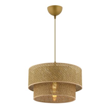 Suspension ECHO 1xE27/60W/230V marron
