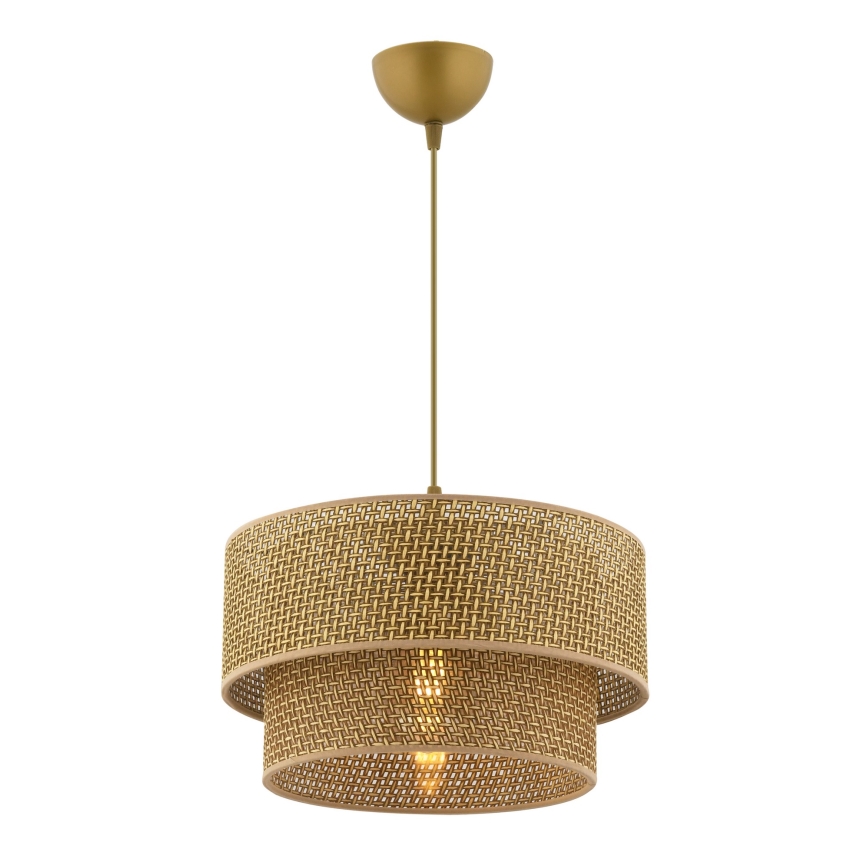 Suspension ECHO 1xE27/60W/230V marron