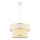 Suspension ERO 1xE27/60W/230V crème/or