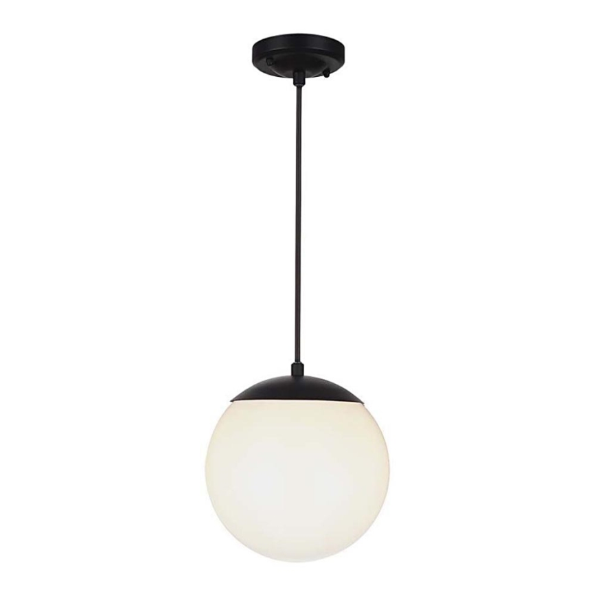 Suspension extérieure sur câble 1xE27/60W/230V Ø 20 cm IP44 noire