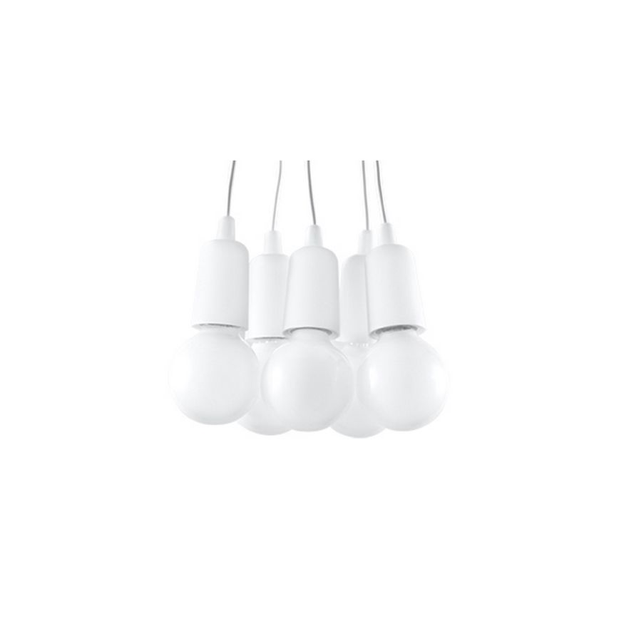 Suspension fil DIEGO 5xE27/60W/230V