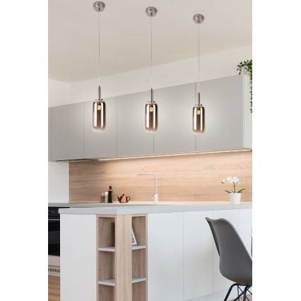 Suspension fil FIUGGI LED/6W/230V grise