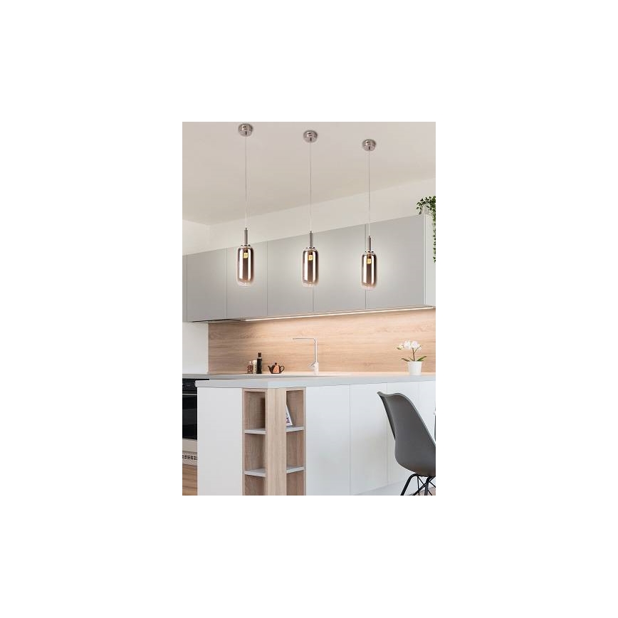 Suspension fil FIUGGI LED/6W/230V grise