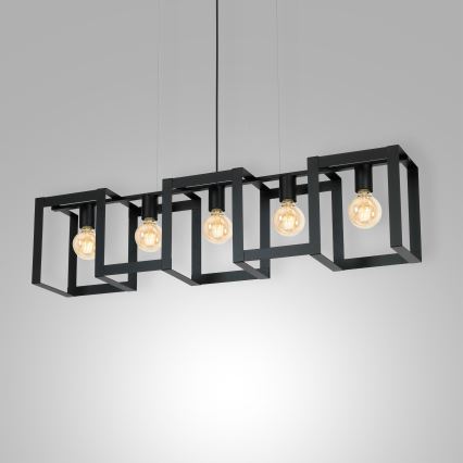 Suspension fil KARTEL 5xE27/60W/230V
