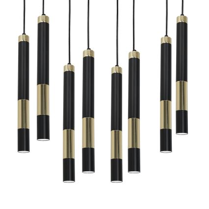 Suspension fil LED DALLAS 8xGU10 / 3W / 230V