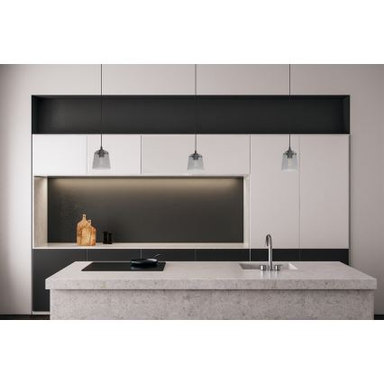 Suspension fil LUCEA 1xE27/15W/230V
