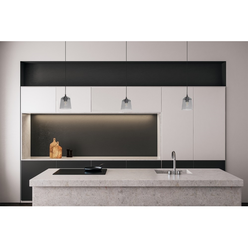 Suspension fil LUCEA 1xE27/15W/230V