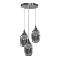 Suspension fil MARINA 3xE27/60W/230V