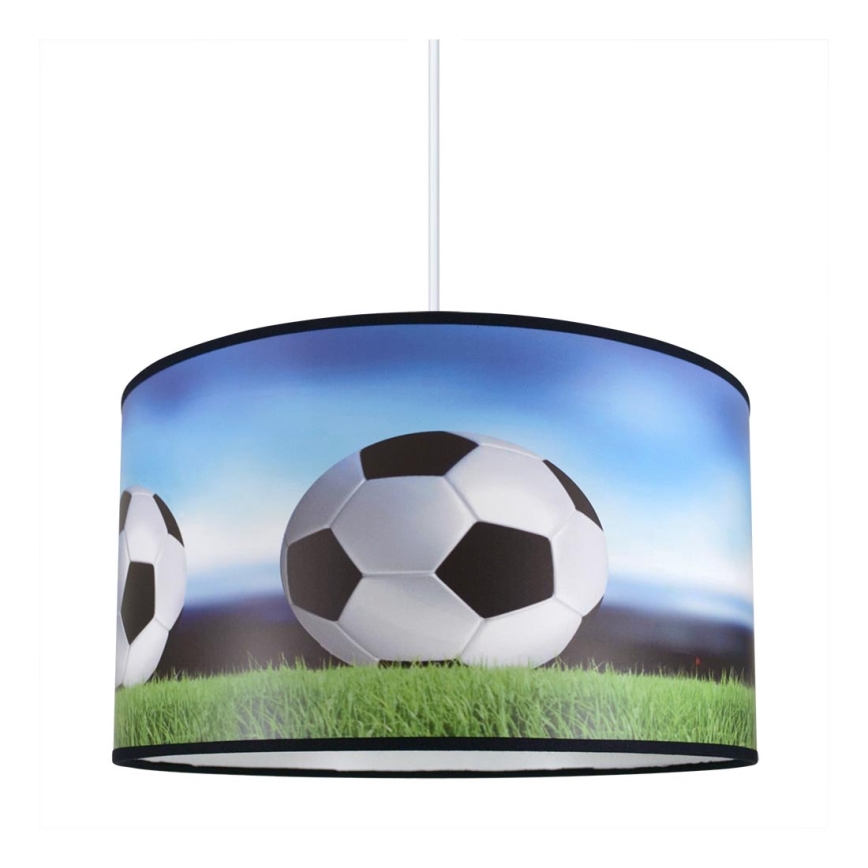 Suspension fil pour enfant FOOTBALL 1xE27/60W/230V