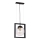 Suspension fil REY 1xE27/60W/230V
