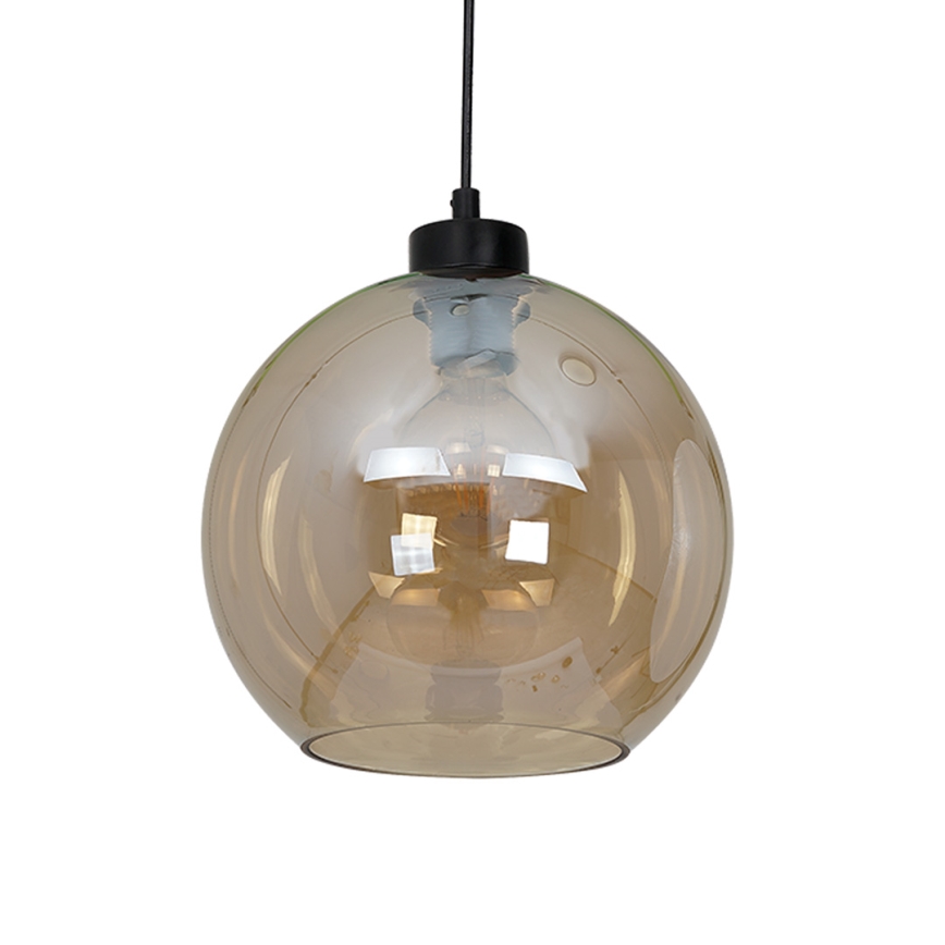 Suspension fil SOFIA 1xE27/60W/230V marron
