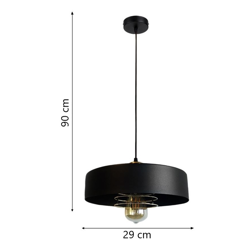 Suspension fil VEST 1xE27/60W/230V