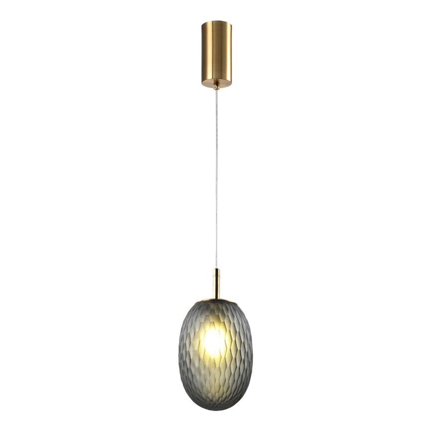 Suspension filaire 1xE14/25W/230V gris d. 15 cm