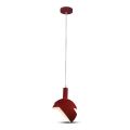 Suspension filaire 1xE14/60W/230V rouge