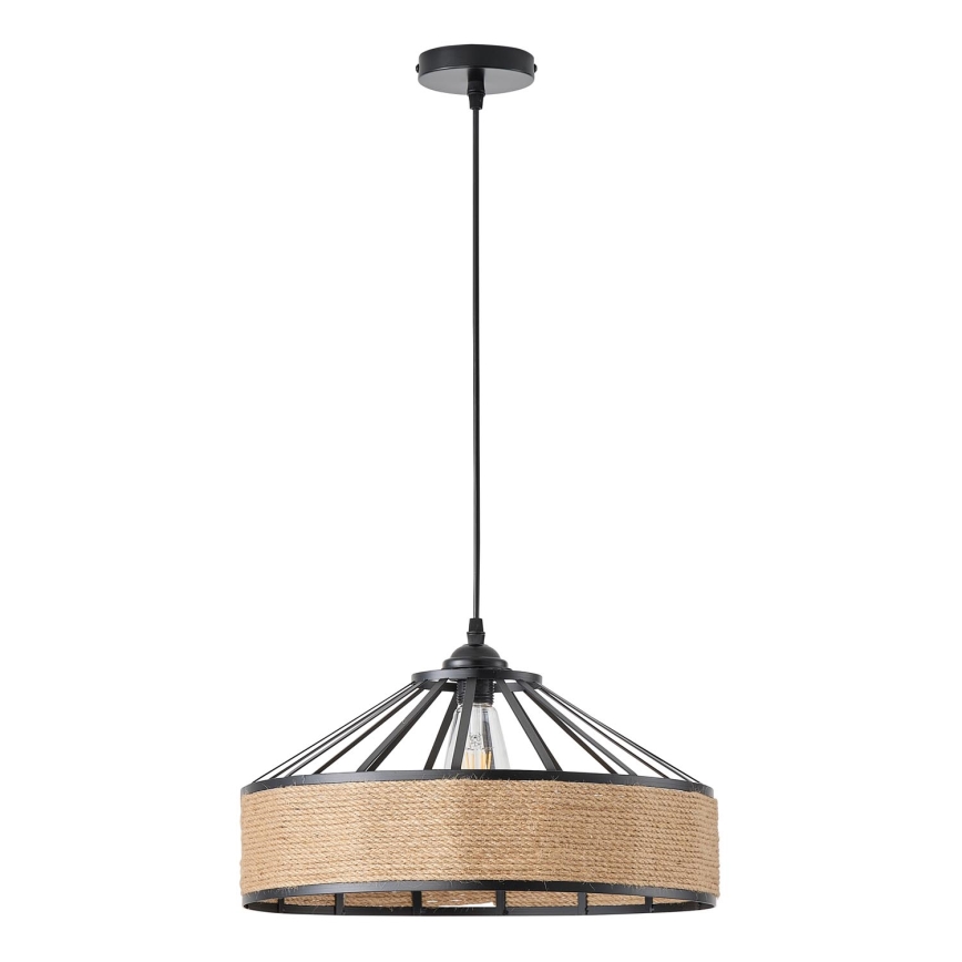 Suspension filaire 1xE27/15W/230V beige