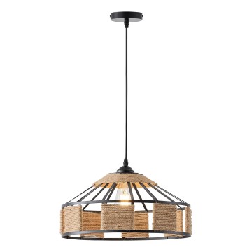 Suspension filaire 1xE27/15W/230V beige