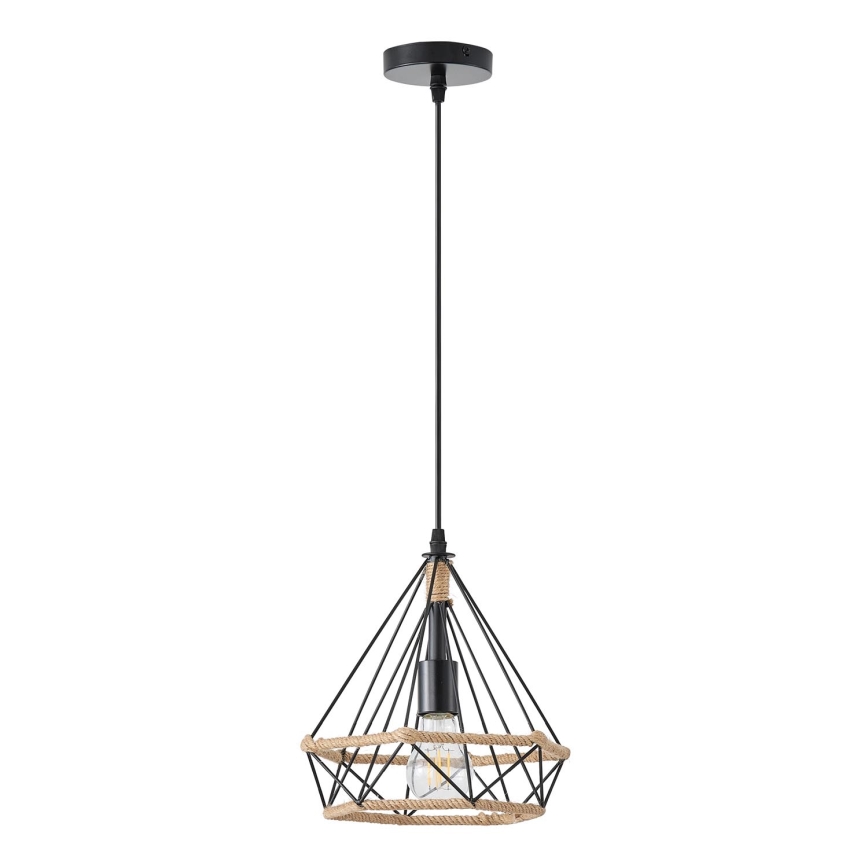 Suspension filaire 1xE27/15W/230V beige