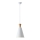 Suspension filaire 1xE27/15W/230V blanc d. 20 cm
