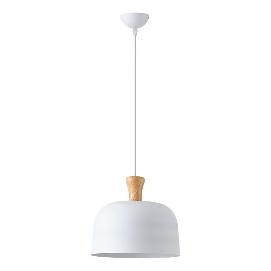 Suspension filaire 1xE27/15W/230V blanc d. 27 cm