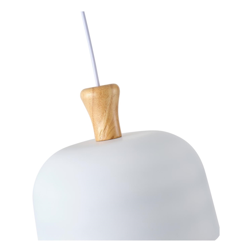 Suspension filaire 1xE27/15W/230V blanc d. 27 cm