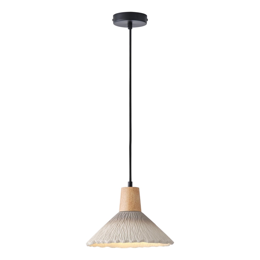 Suspension filaire 1xE27/15W/230V crème