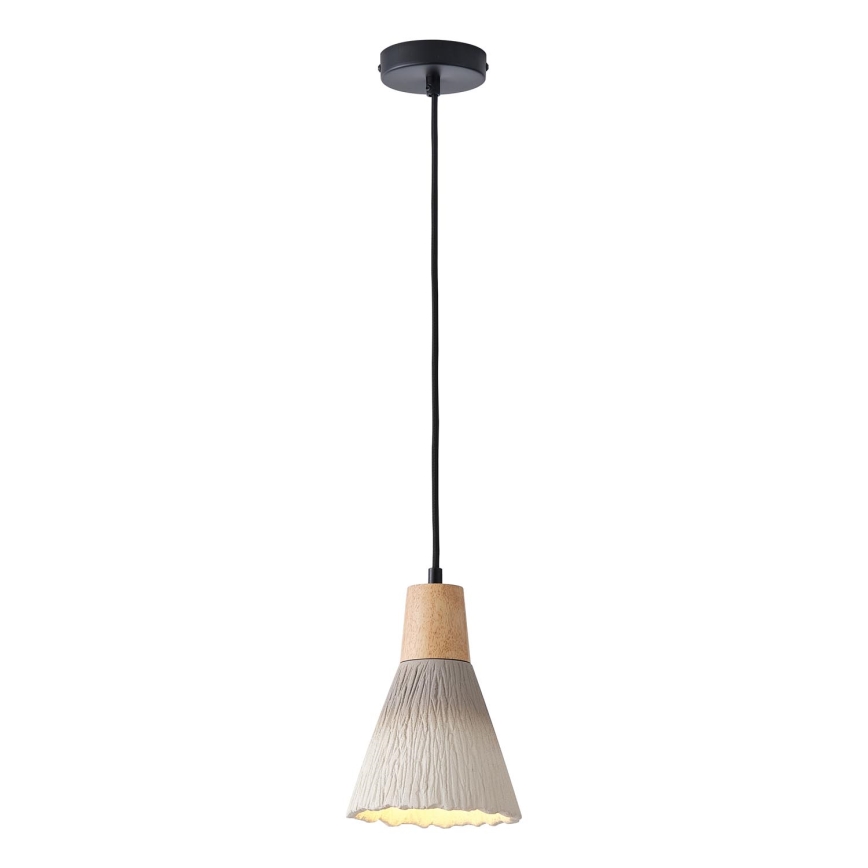 Suspension filaire 1xE27/15W/230V crème