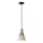 Suspension filaire 1xE27/15W/230V crème