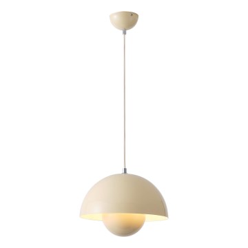 Suspension filaire 1xE27/15W/230V crème