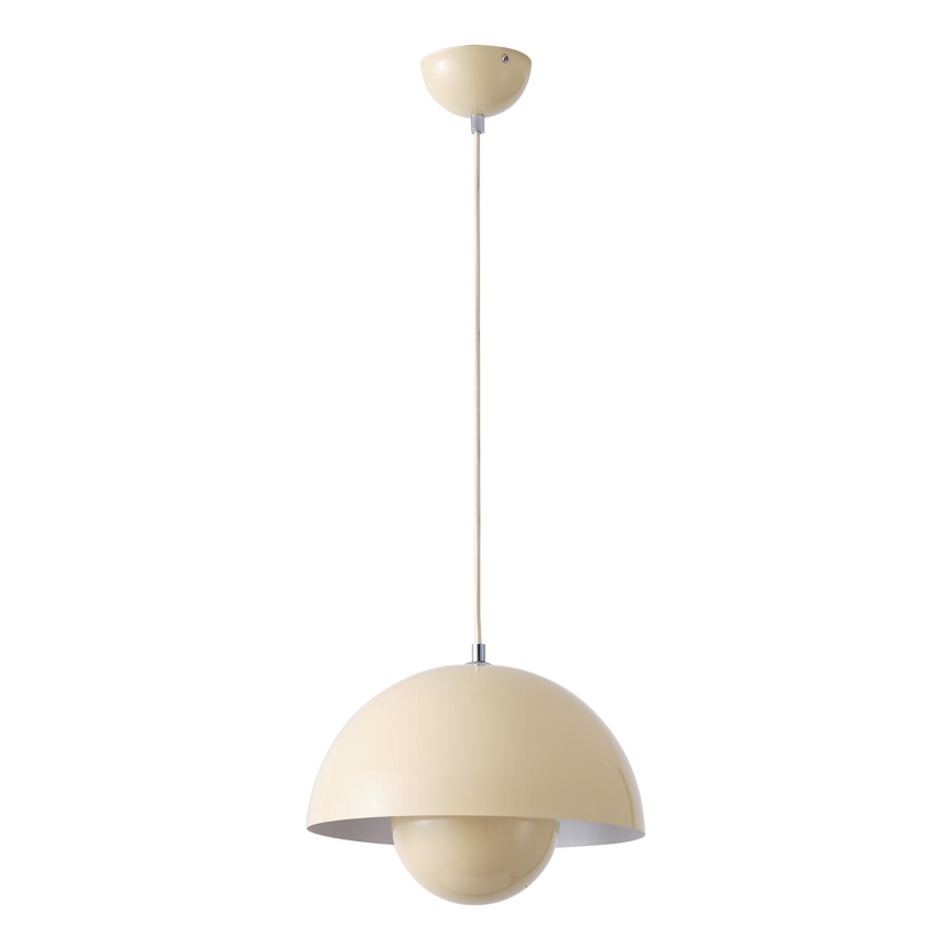 Suspension filaire 1xE27/15W/230V crème
