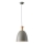 Suspension filaire 1xE27/15W/230V gris d. 23 cm