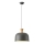 Suspension filaire 1xE27/15W/230V gris d. 27 cm