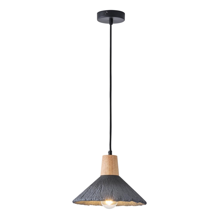 Suspension filaire 1xE27/15W/230V gris