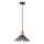 Suspension filaire 1xE27/15W/230V gris