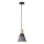 Suspension filaire 1xE27/15W/230V gris
