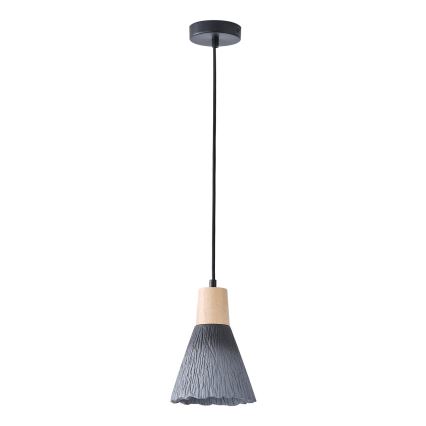 Suspension filaire 1xE27/15W/230V gris