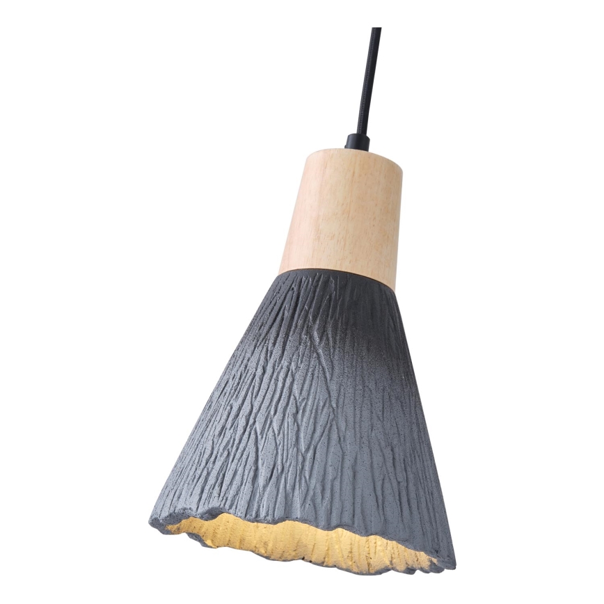 Suspension filaire 1xE27/15W/230V gris