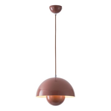 Suspension filaire 1xE27/15W/230V rouge