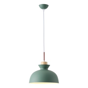 Suspension filaire 1xE27/15W/230V vert d. 28 cm