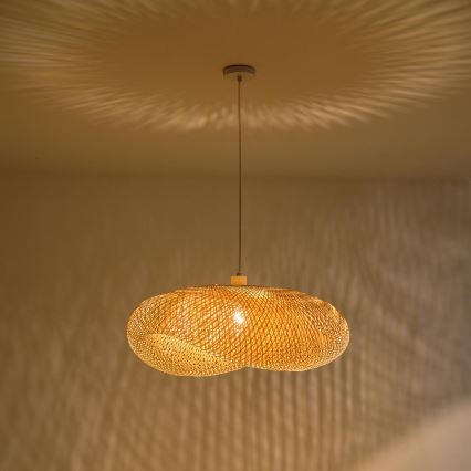Suspension filaire 1xE27/40W/230V bambou