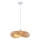 Suspension filaire 1xE27/40W/230V bambou