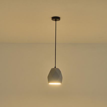Suspension filaire 1xE27/40W/230V gris